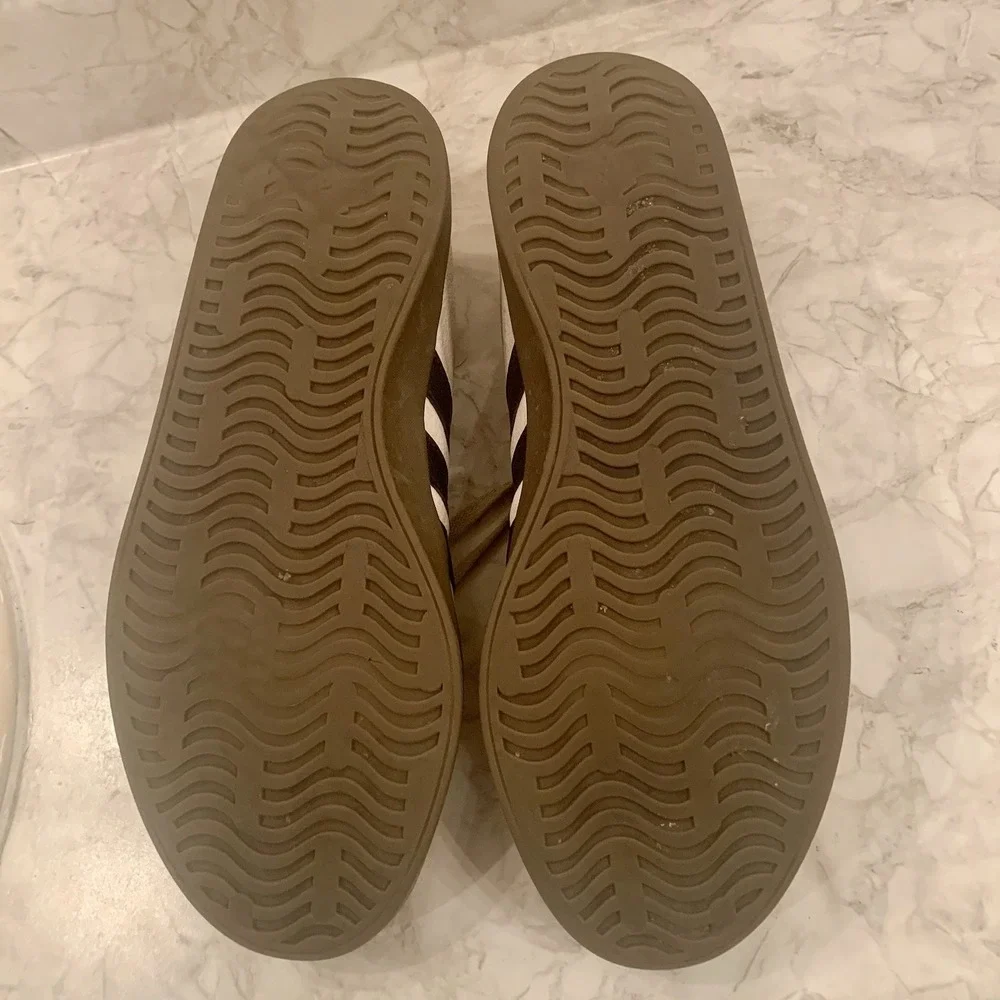 Adidas Sneakers Men's 10 Shoes White Blue Stripes - Picture 12 of 15